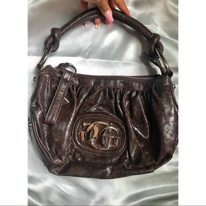 Brown Y2K Guess handbag/purse. 👜